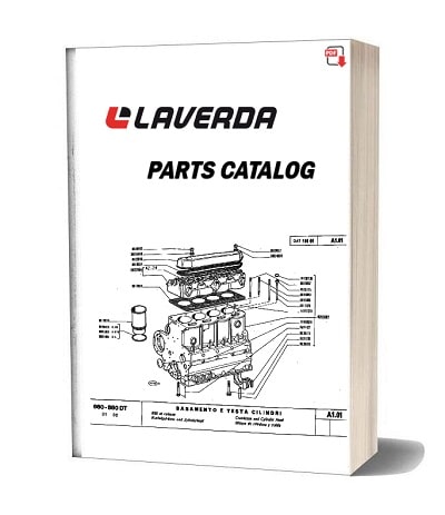 Laverda M75 parts catalog